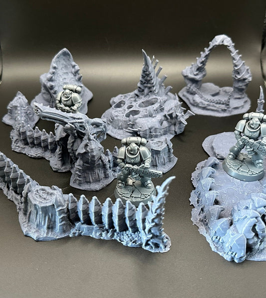 Alien Scatter Terrain Scenery Bundle