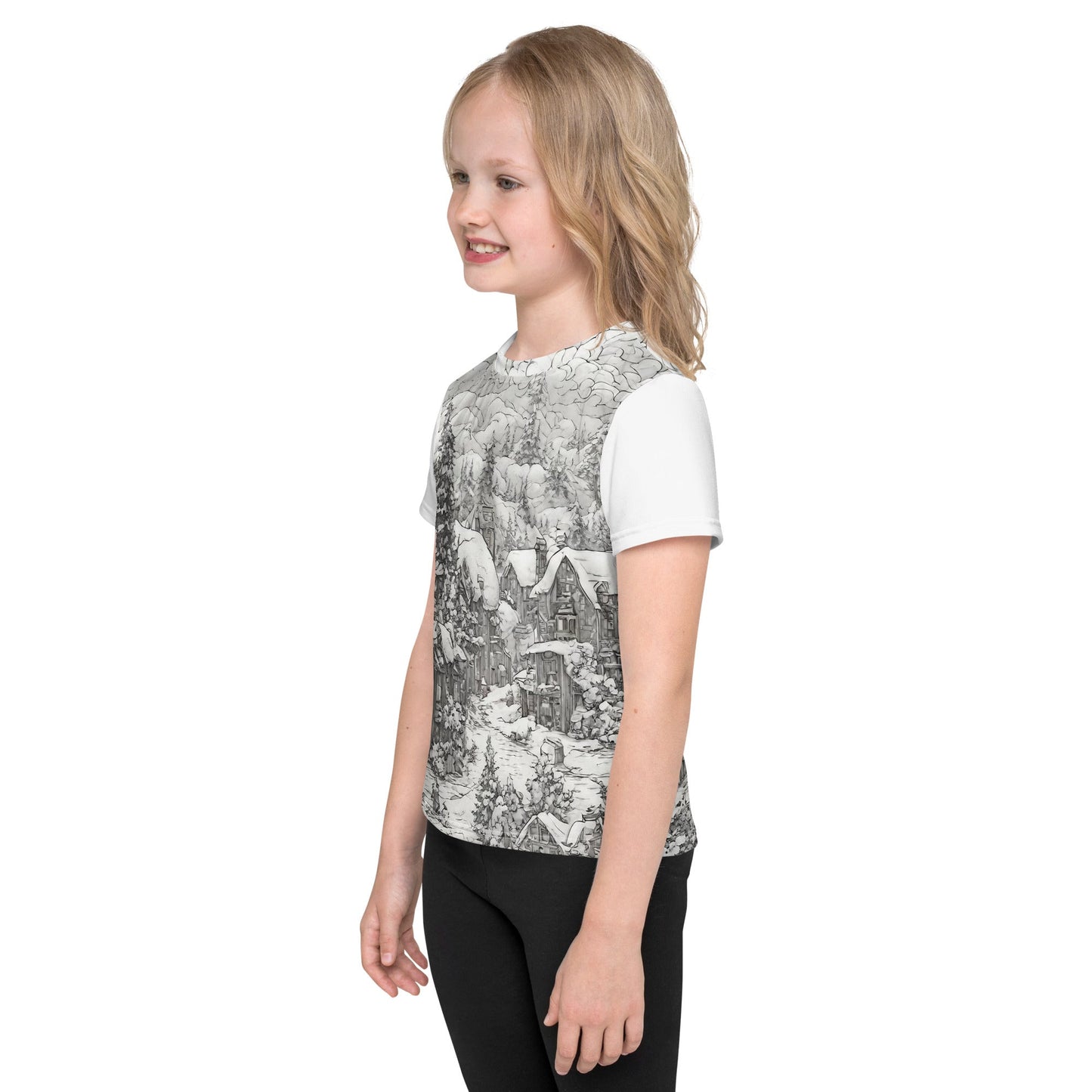 Kids crew neck t-shirt