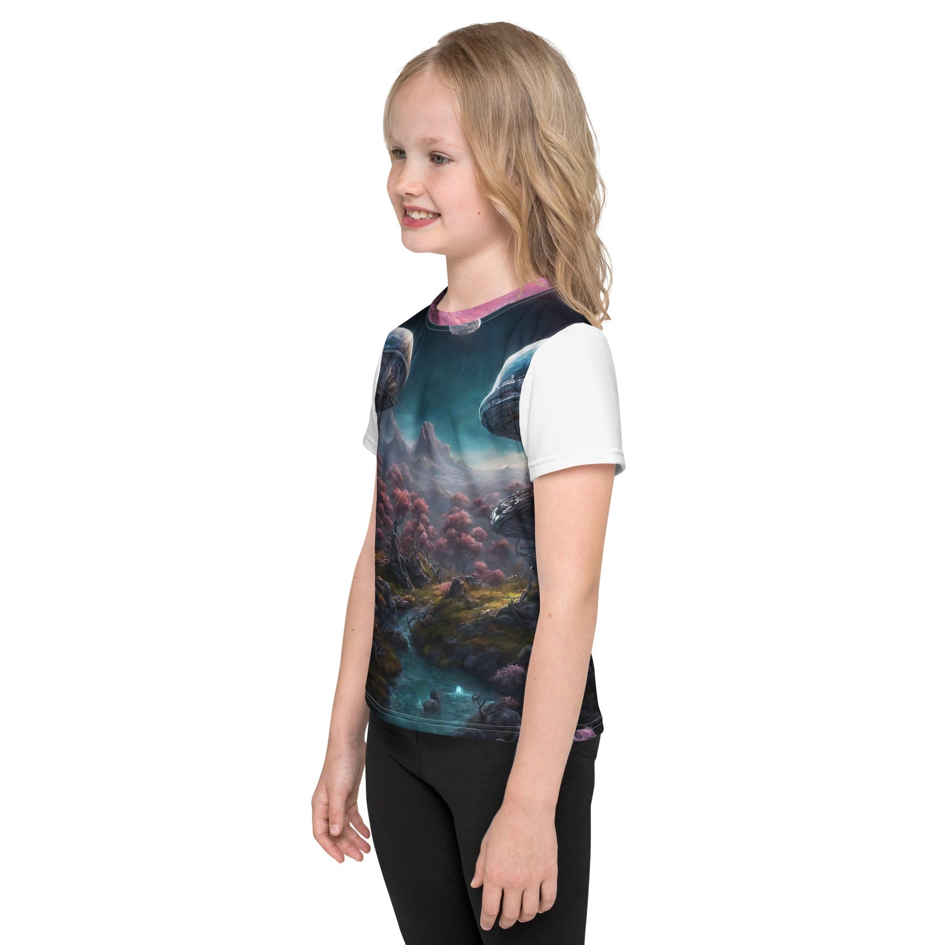 Kids crew neck t-shirt