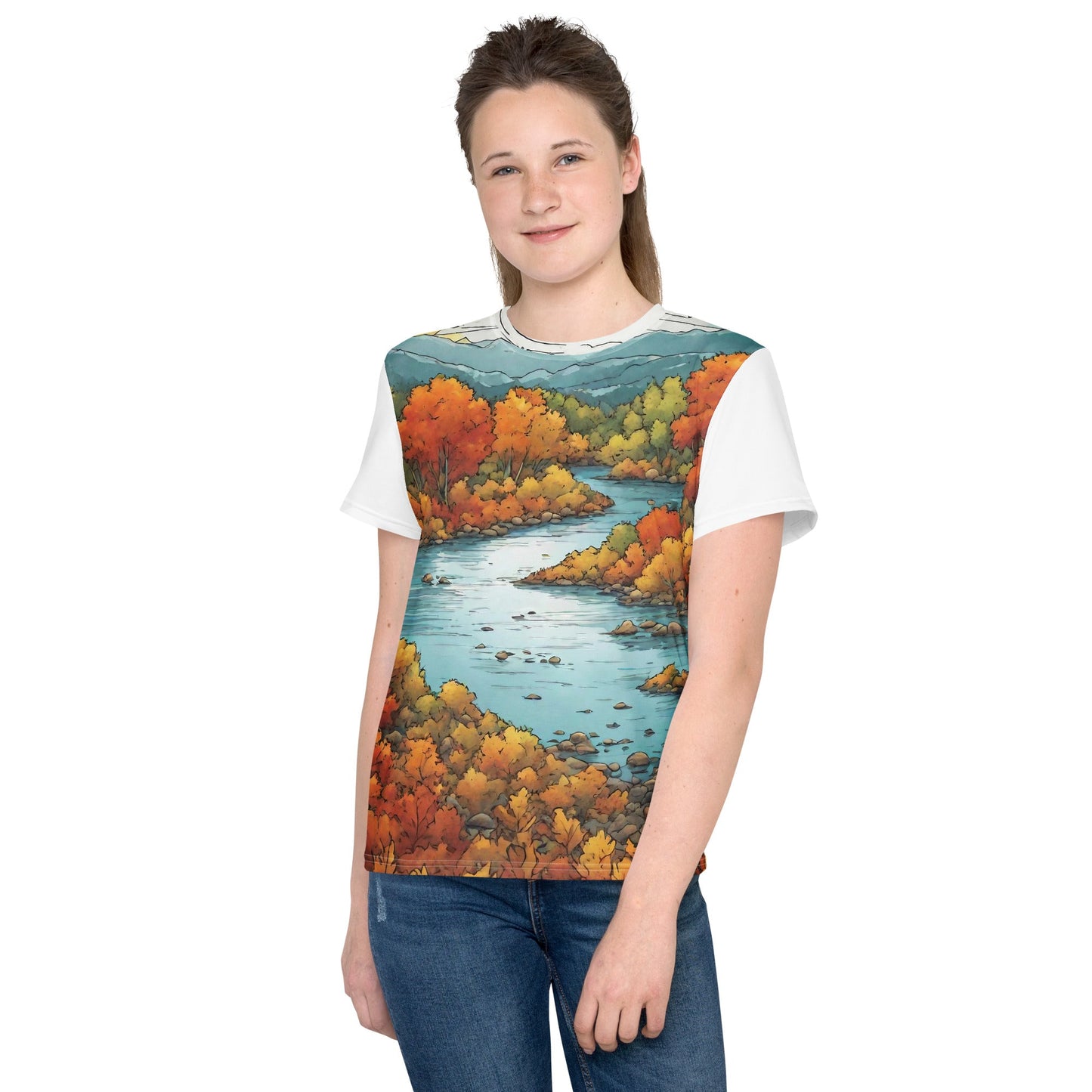 Youth crew neck t-shirt