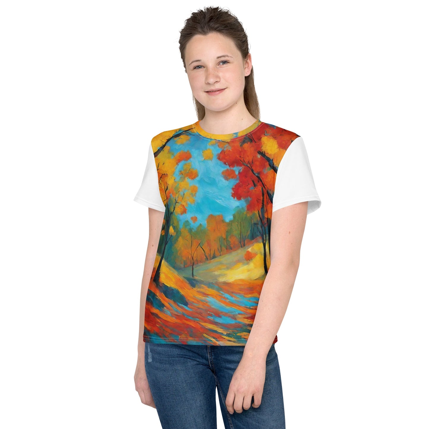 Youth crew neck t-shirt