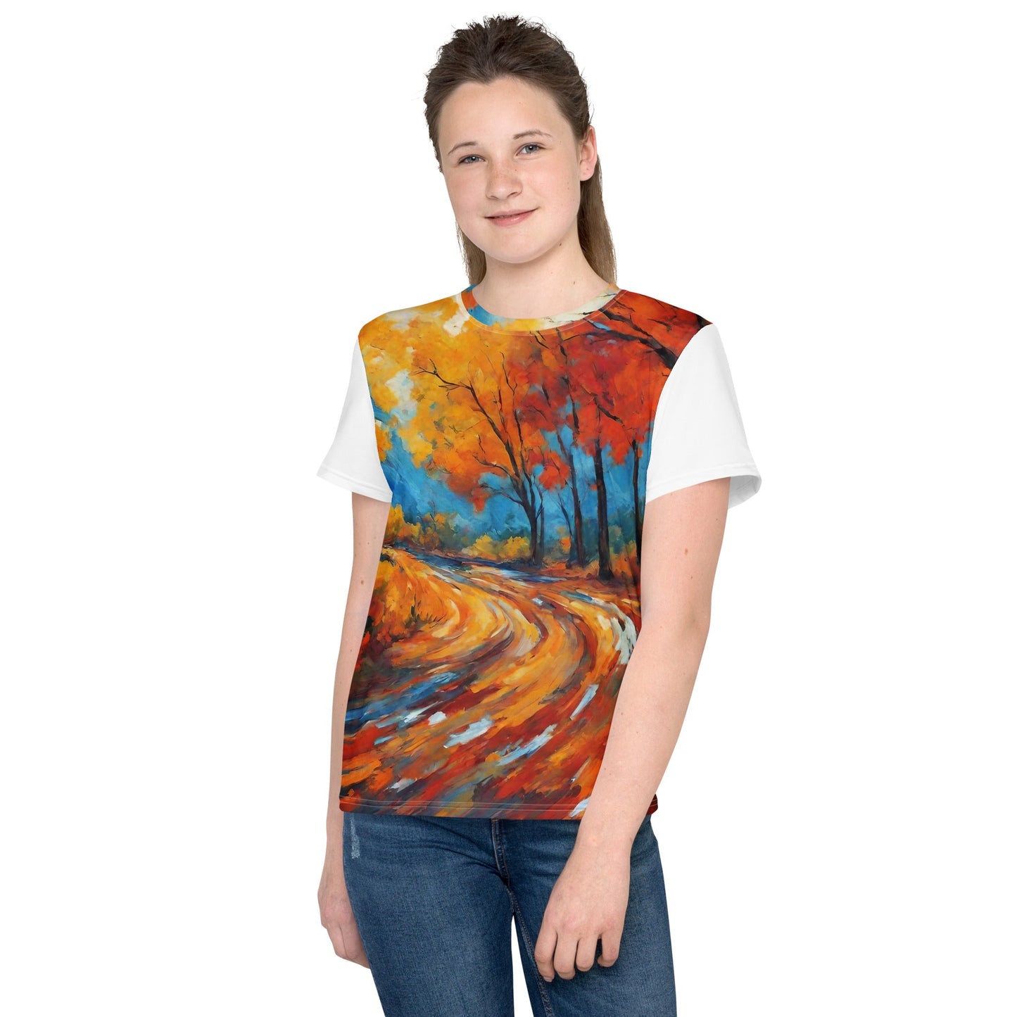 Youth crew neck t-shirt