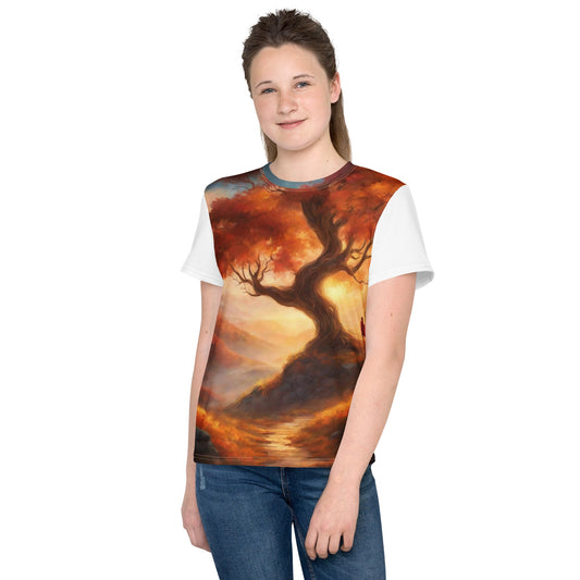 Youth crew neck t-shirt