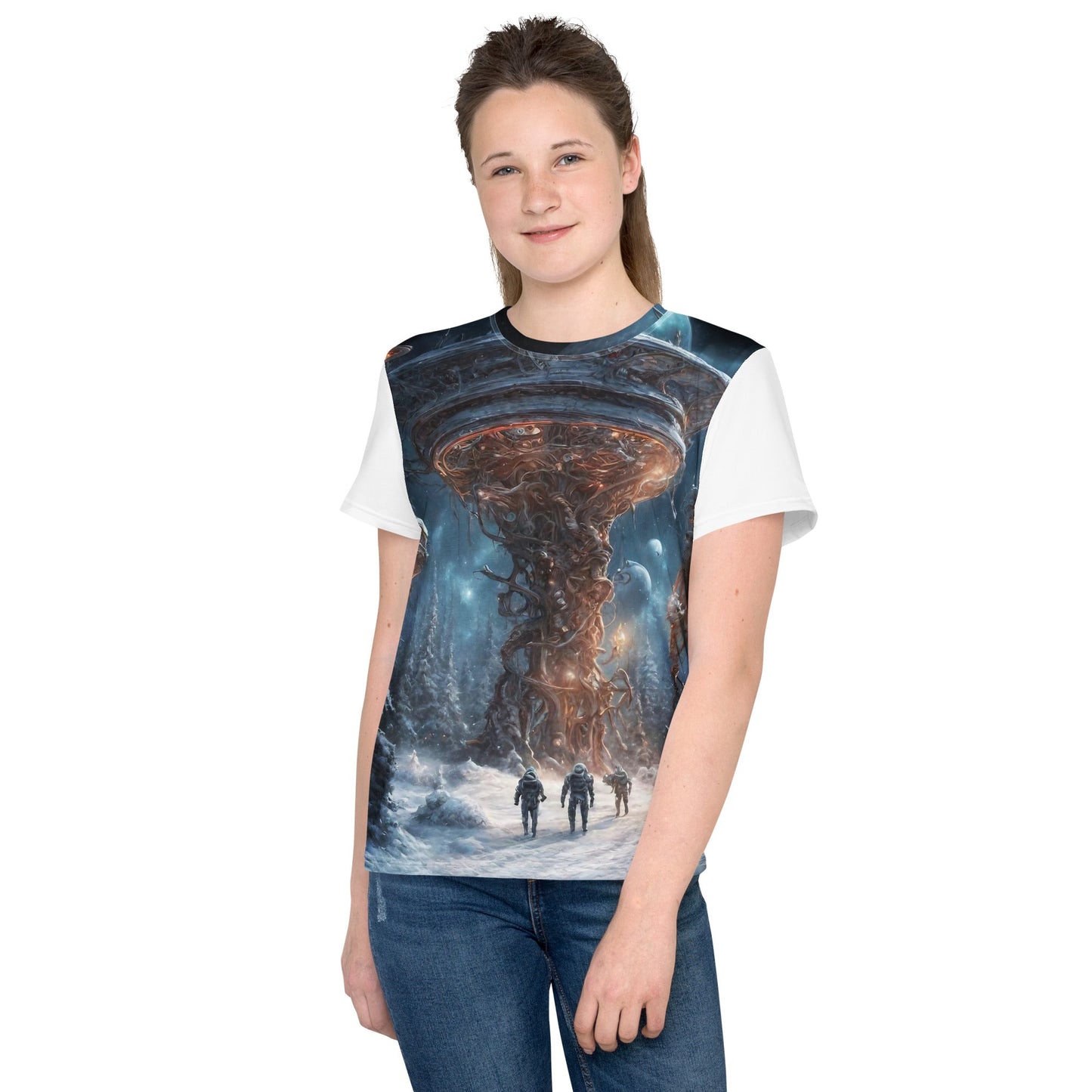 Youth crew neck t-shirt