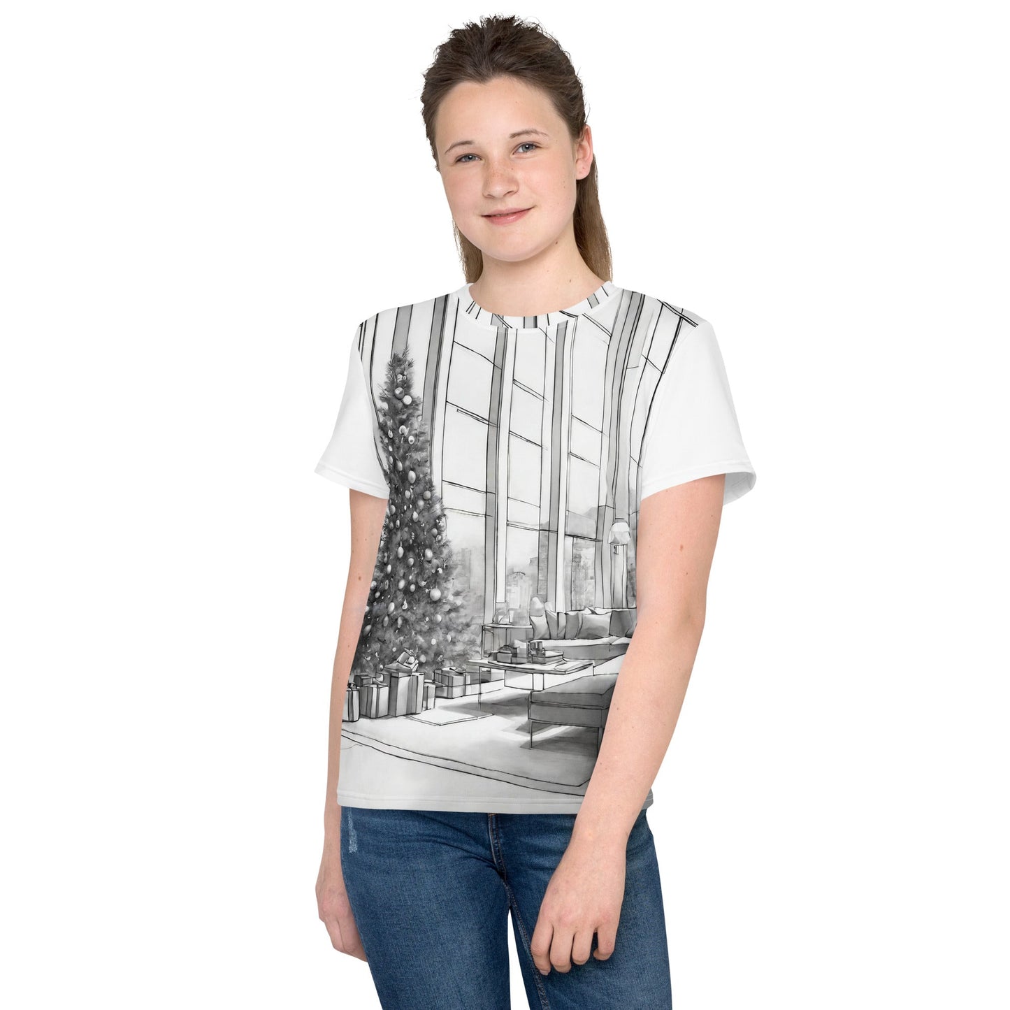 Youth crew neck t-shirt