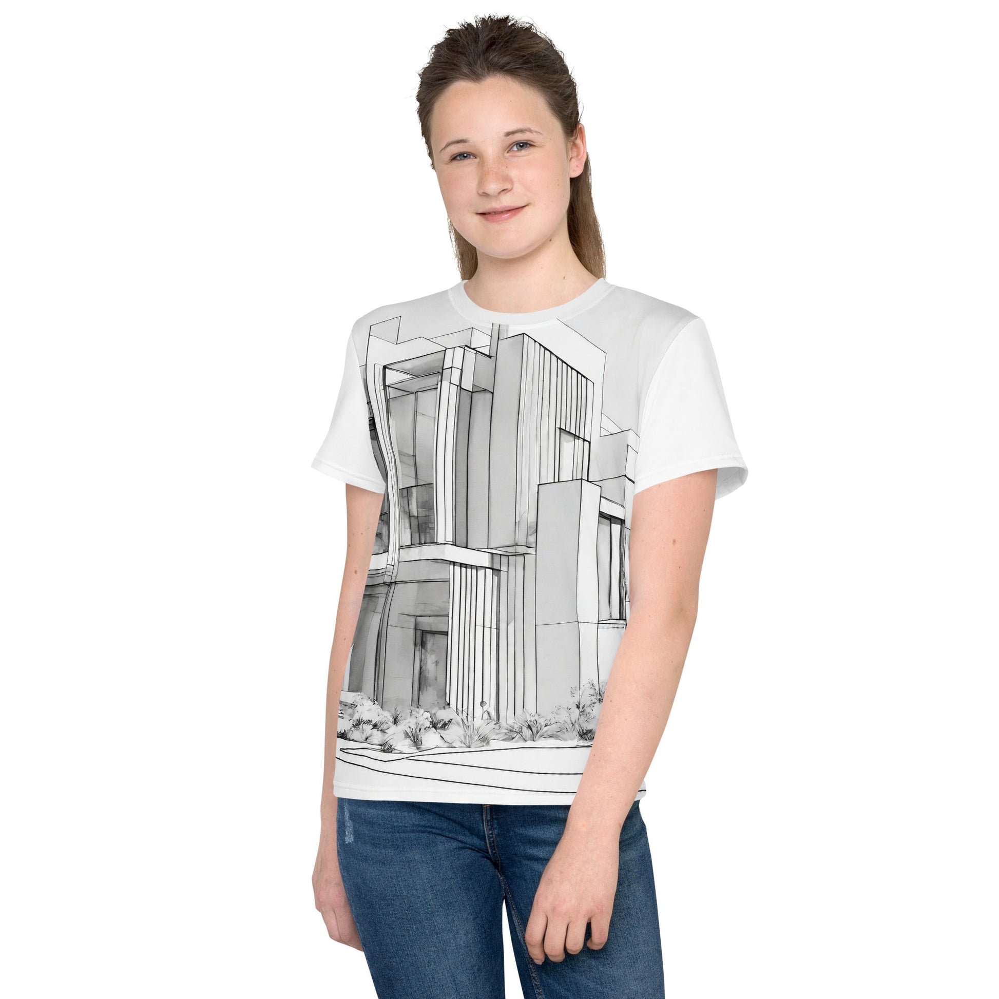 Youth crew neck t-shirt