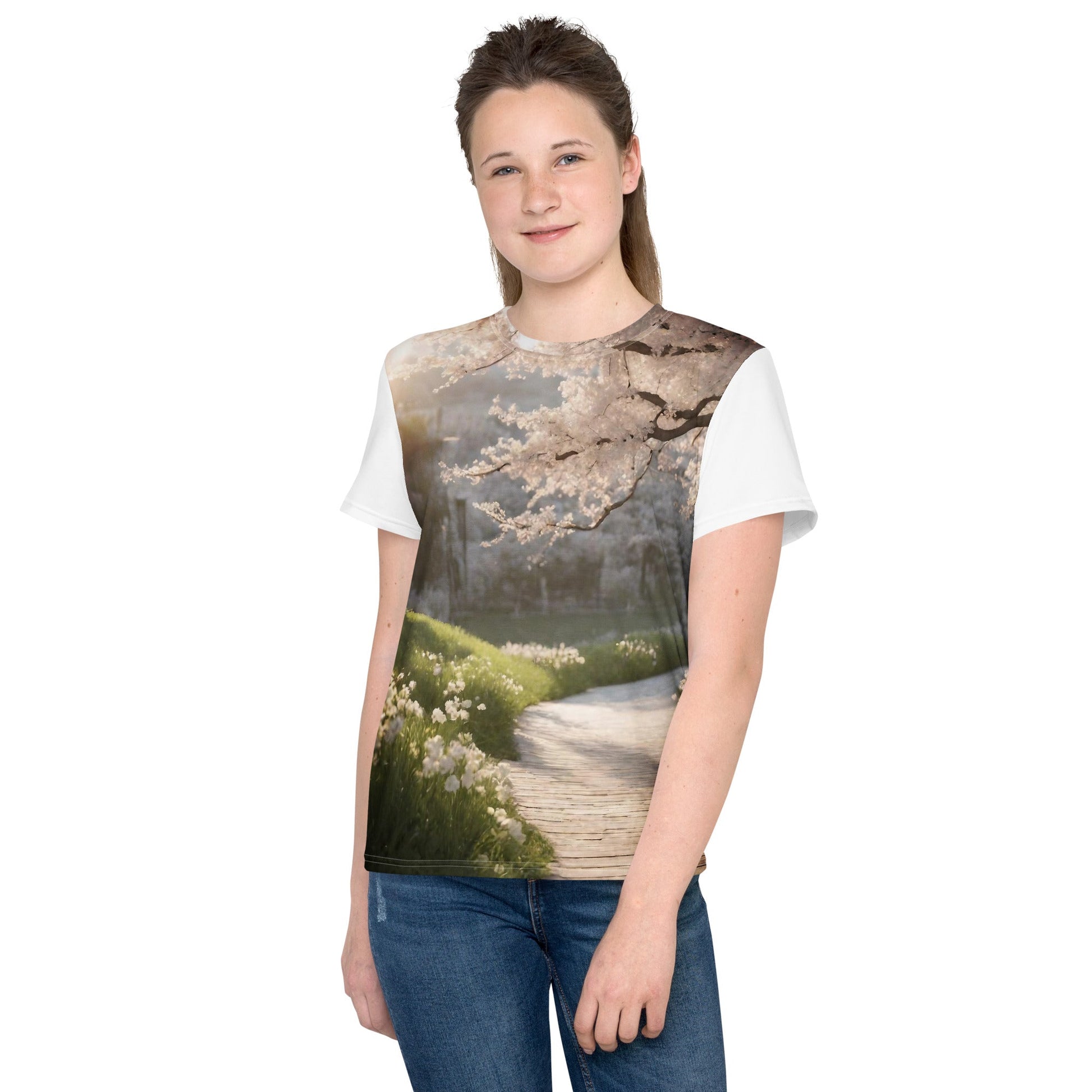 Youth crew neck t-shirt