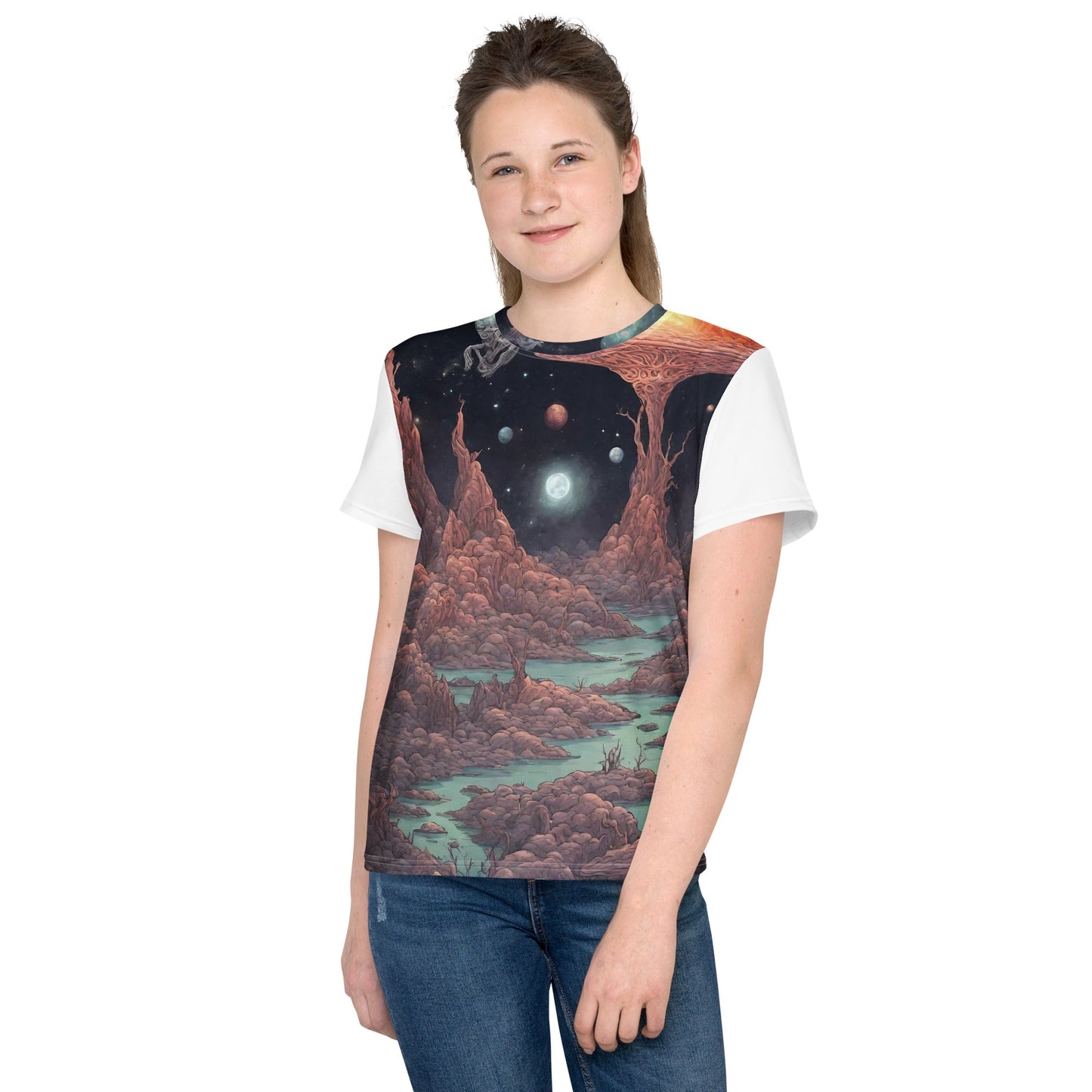 Youth crew neck t-shirt