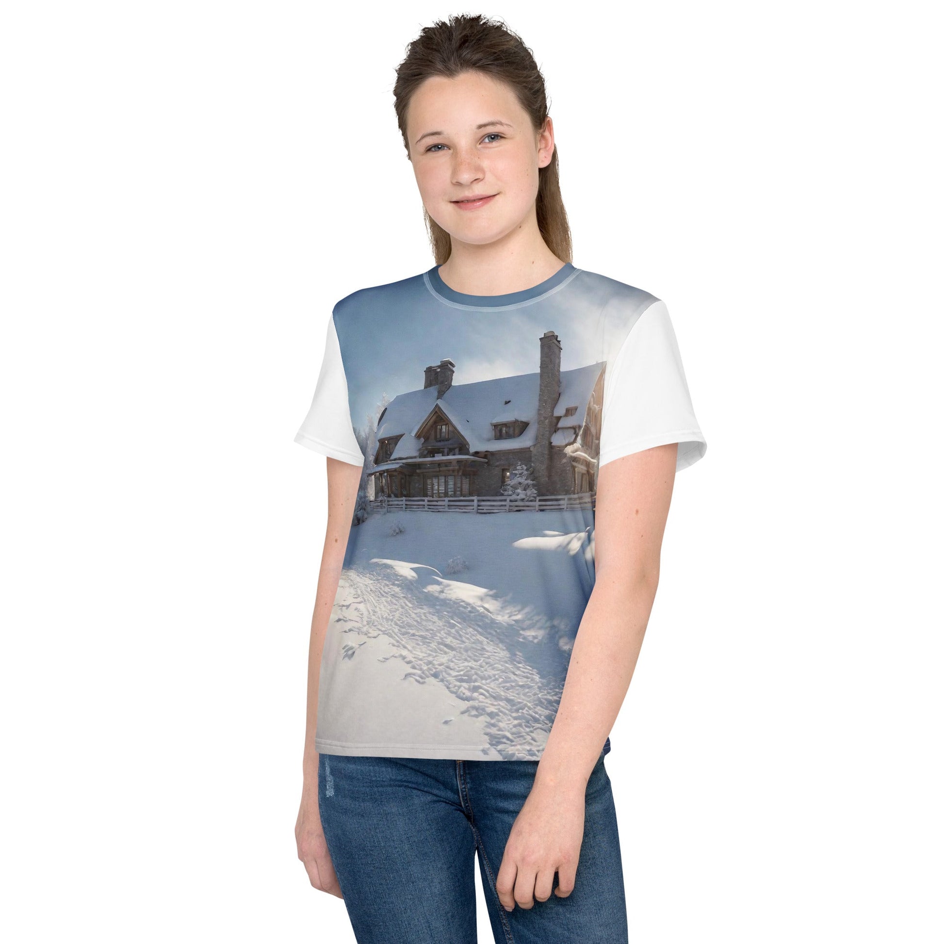 Youth crew neck t-shirt