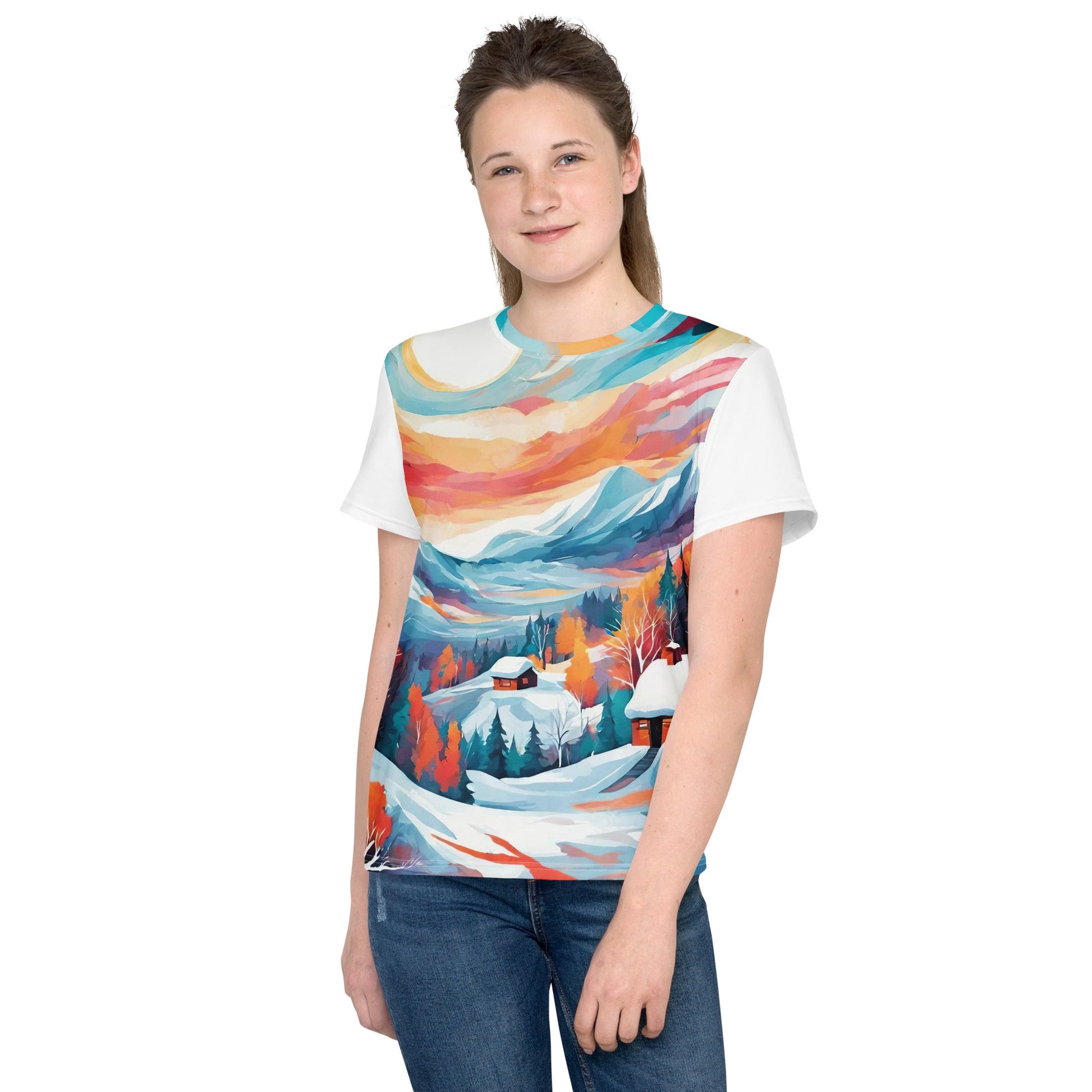 Youth crew neck t-shirt