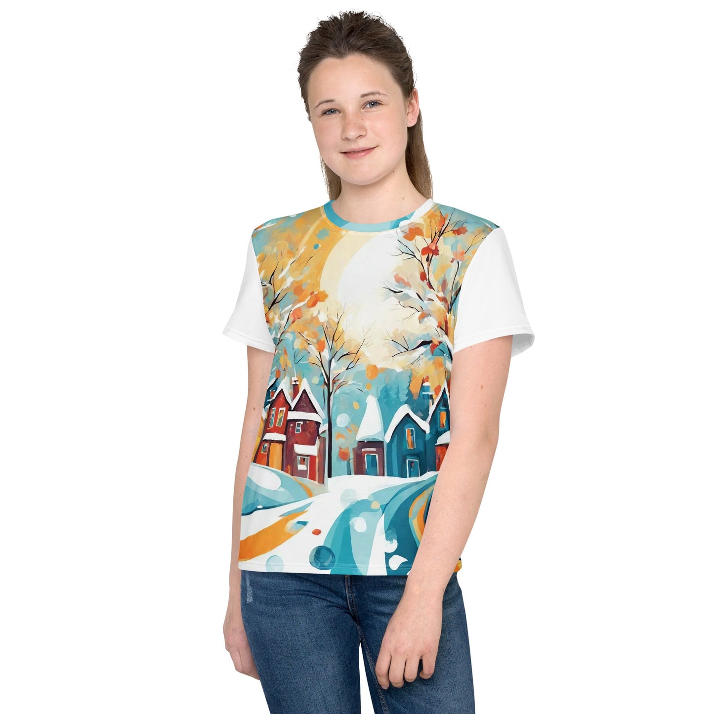 Youth crew neck t-shirt