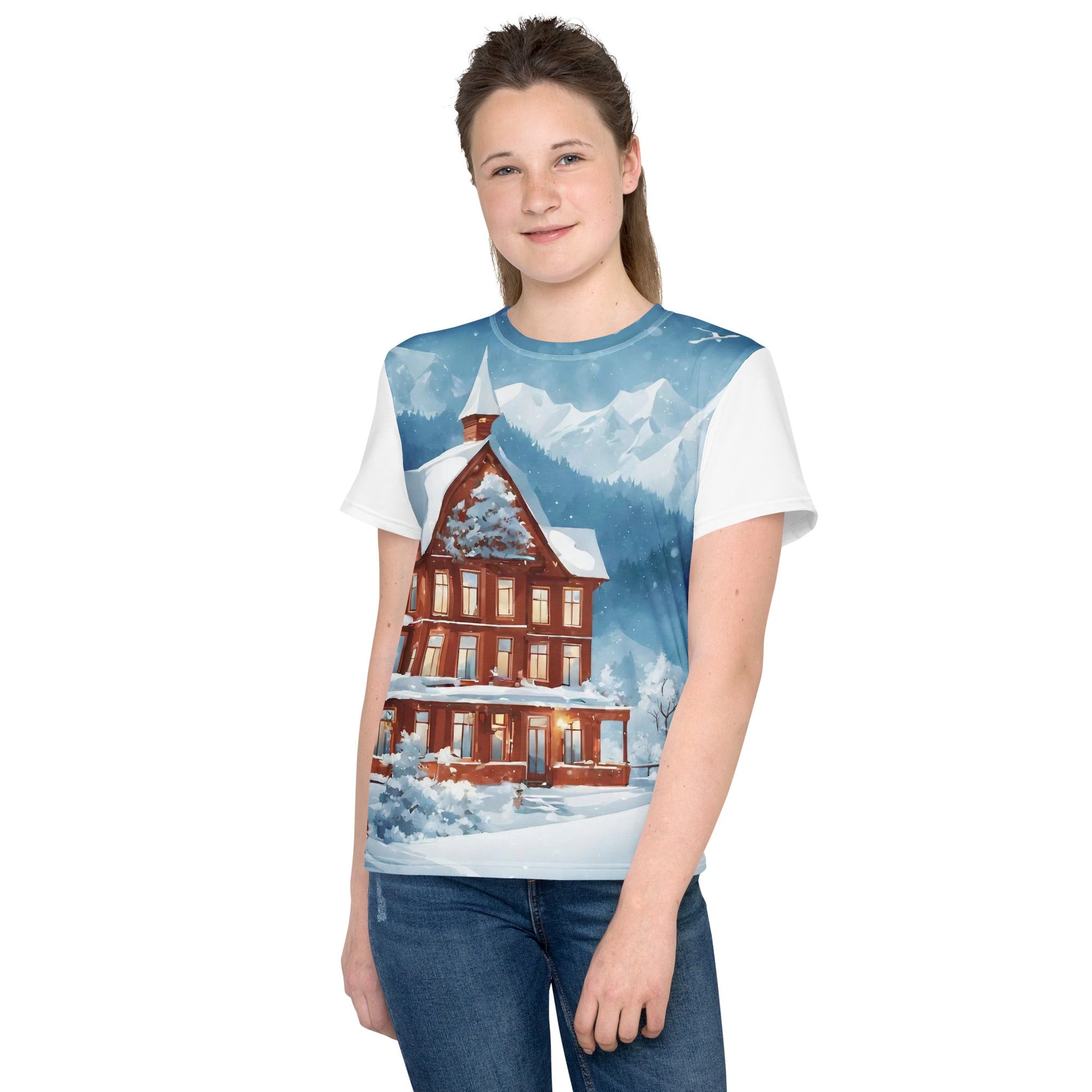 Youth crew neck t-shirt