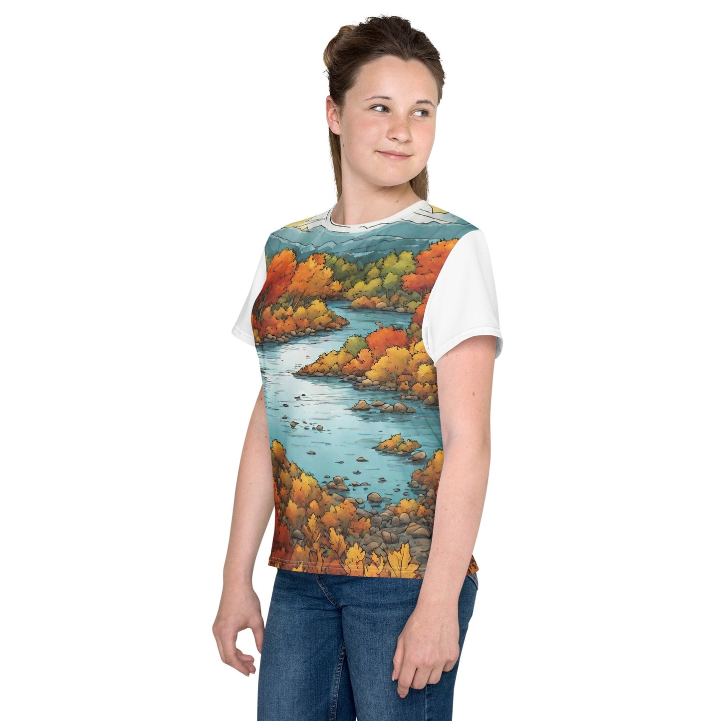 Youth crew neck t-shirt