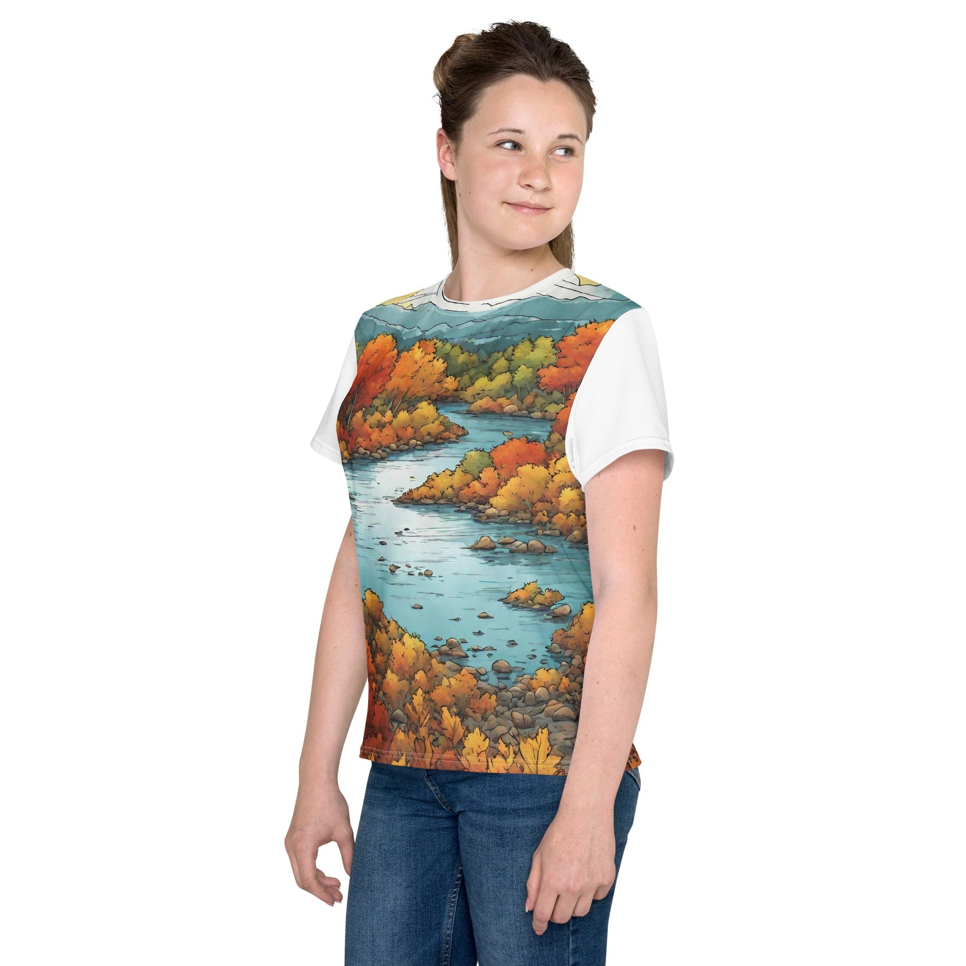 Youth crew neck t-shirt