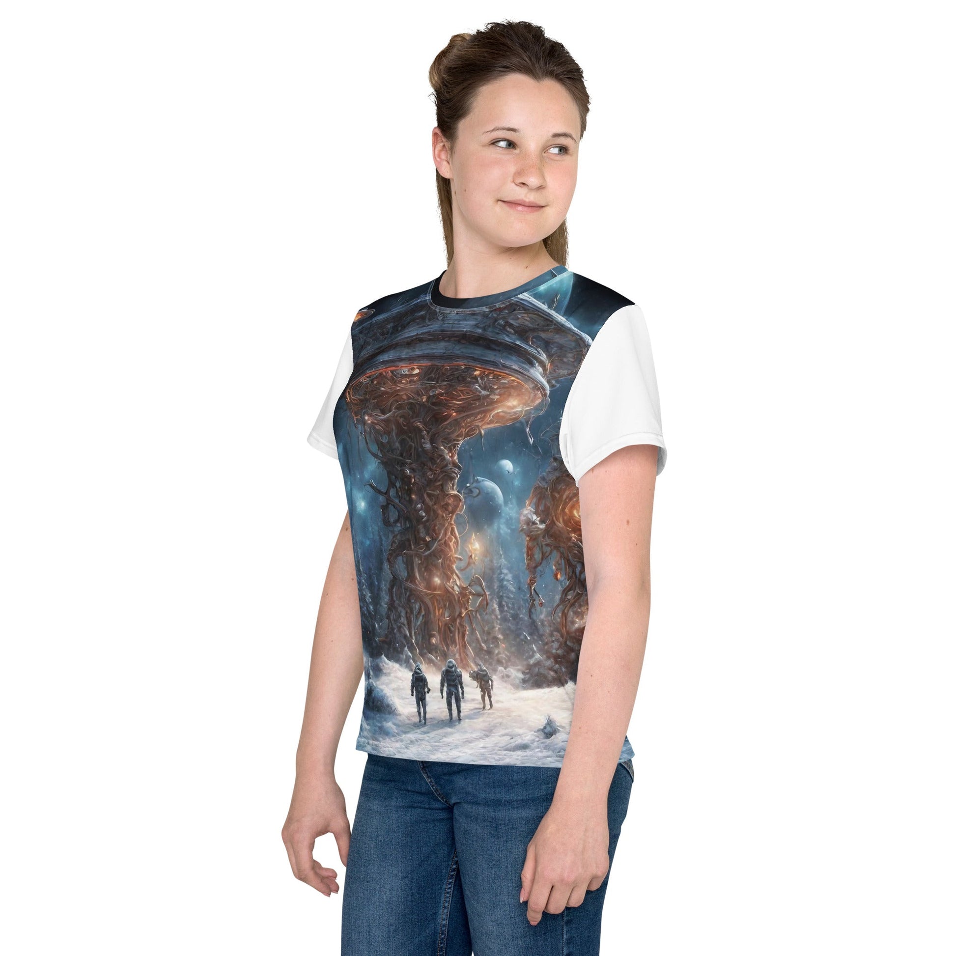 Youth crew neck t-shirt