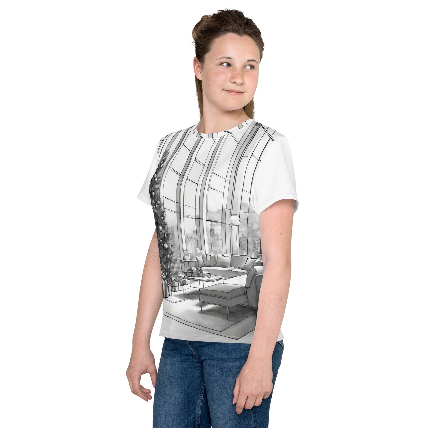 Youth crew neck t-shirt