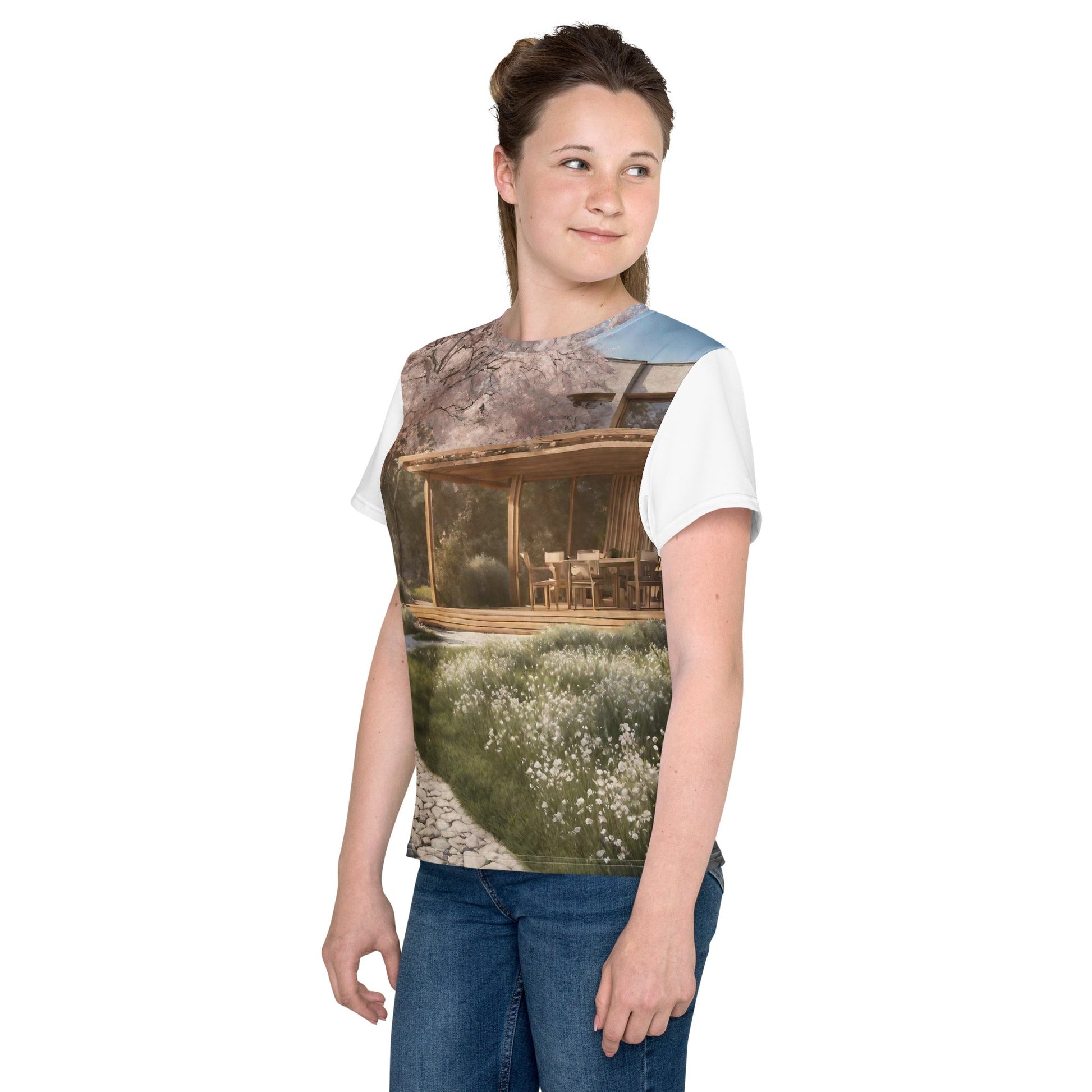 Youth crew neck t-shirt