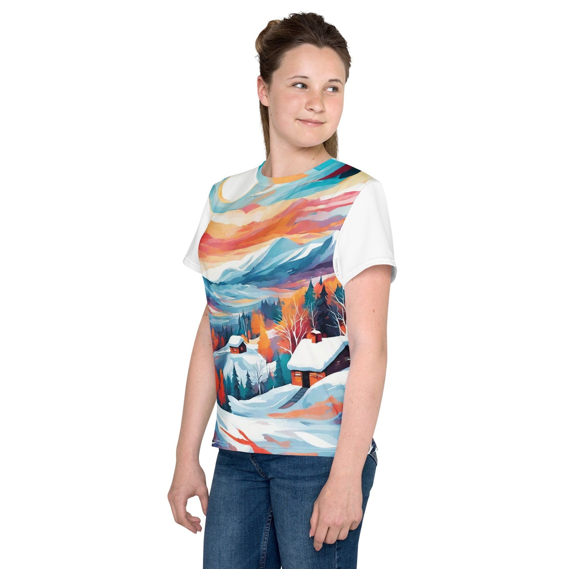 Youth crew neck t-shirt