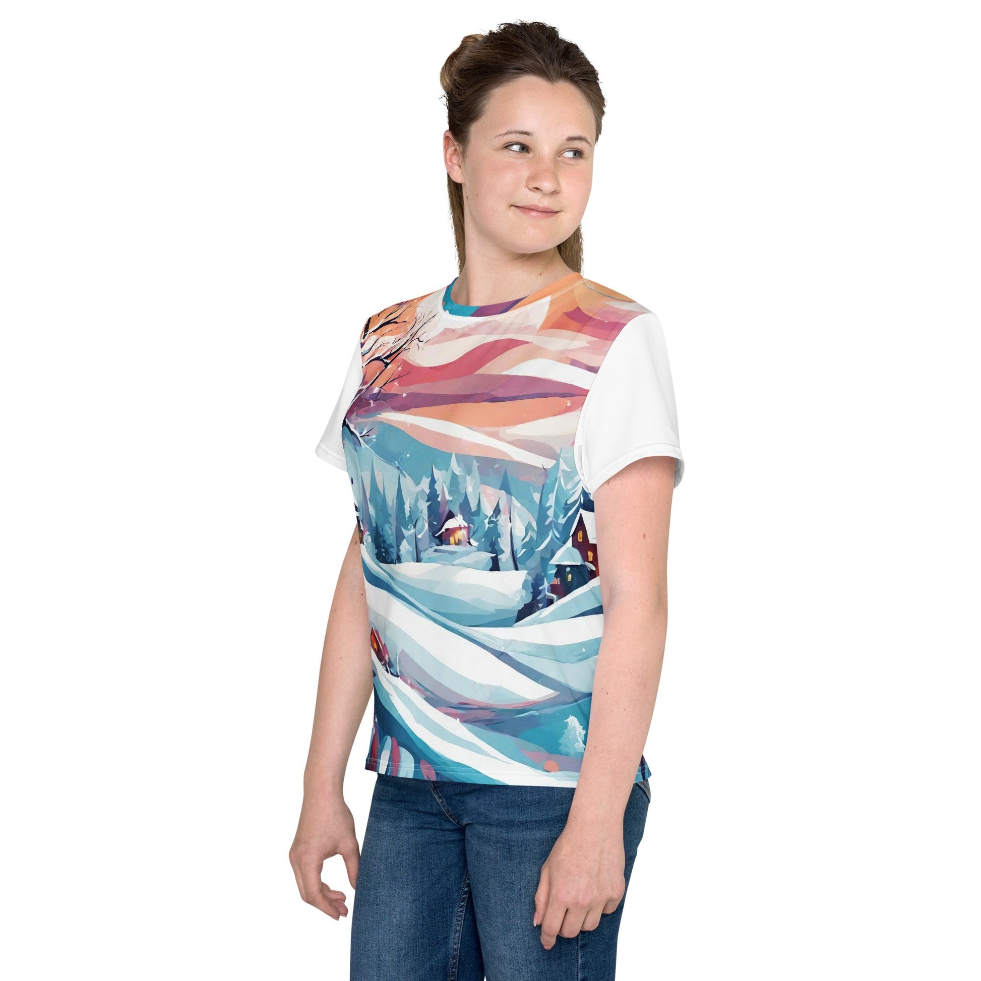 Youth crew neck t-shirt