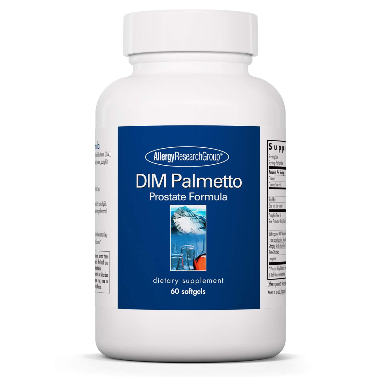 Allergy Research Group DIM Palmetto Prostate Support Softgels 60 Count