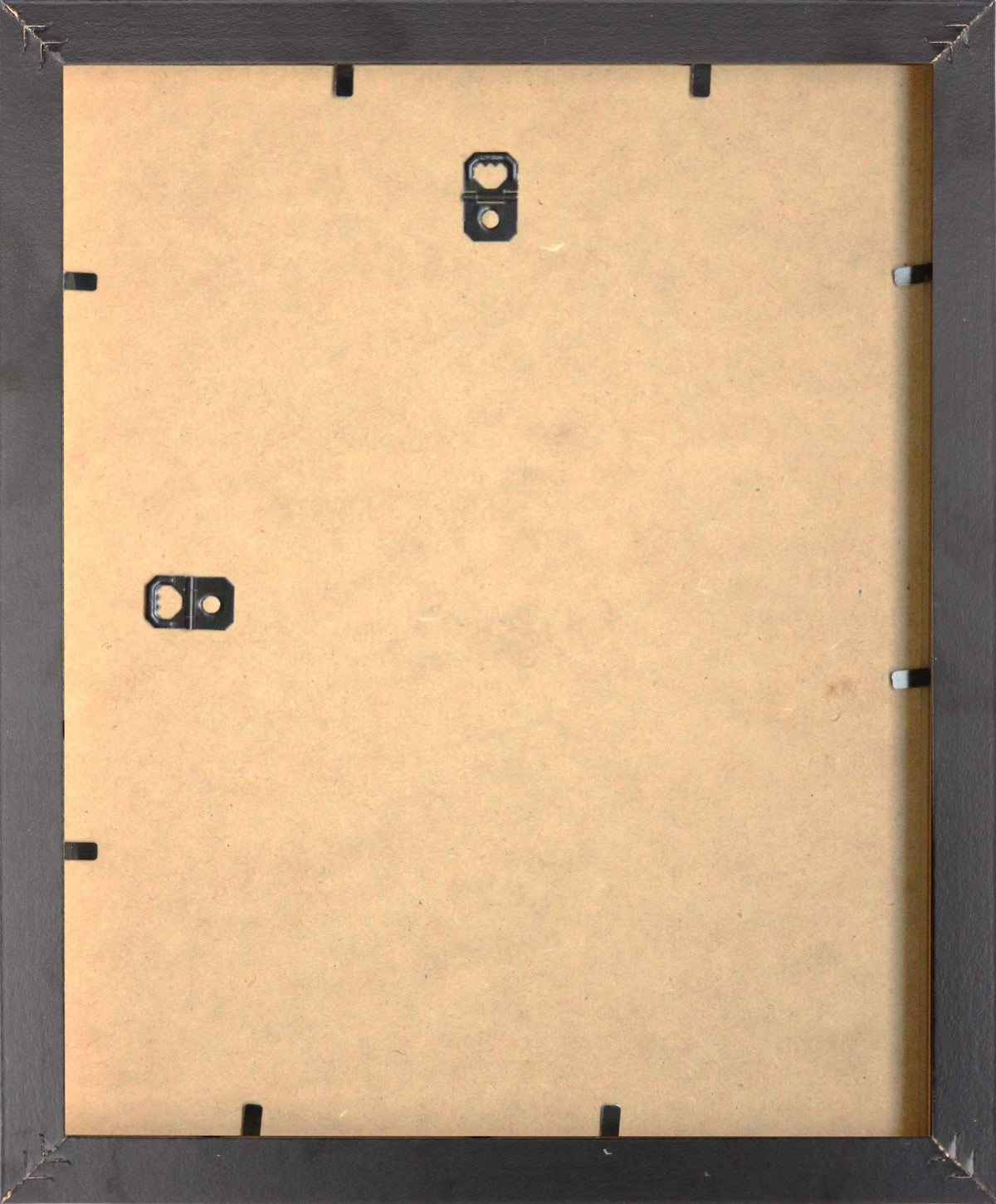 Foil Wrapped MDF Picture Photo Frame Fitted with Perspex Plexiglass, Grey Frame