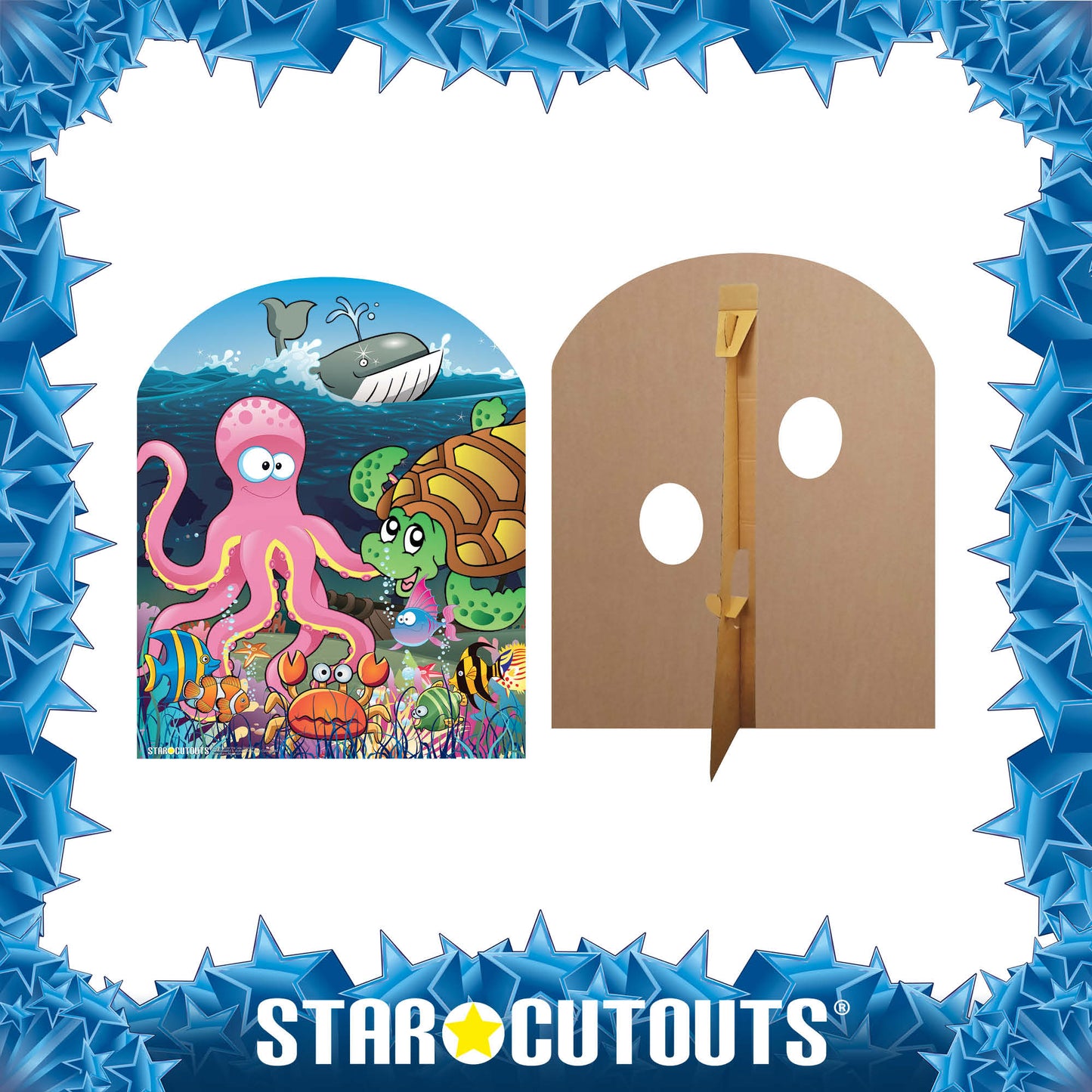 SC764 Under the Sea Stand In (Child) Cardboard Cut Out Height 118cm