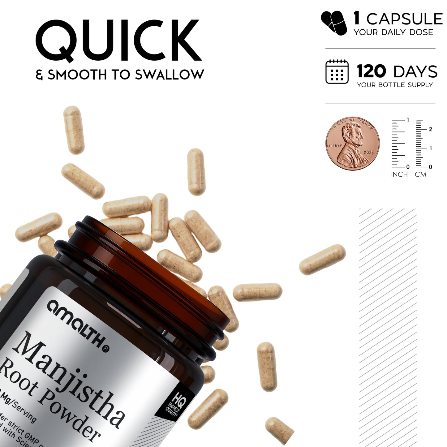 AMALTH Salacia Oblonga Extract - 90 Veg Capsules | Ayurvedic Herbal Supplement