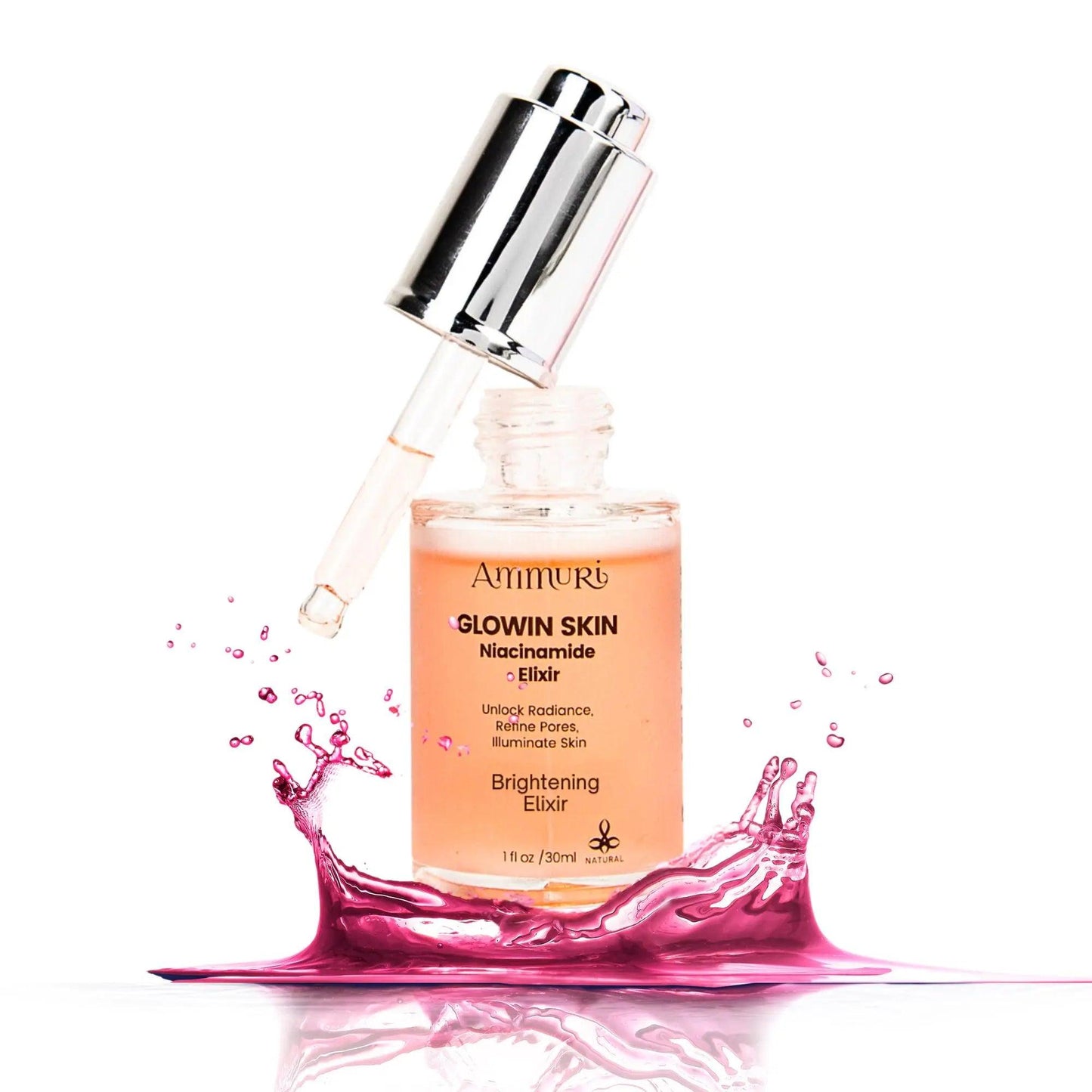 Ammuri Advanced Skin Brightening Serum Elixir - Radiant Glow Treatment 30ml