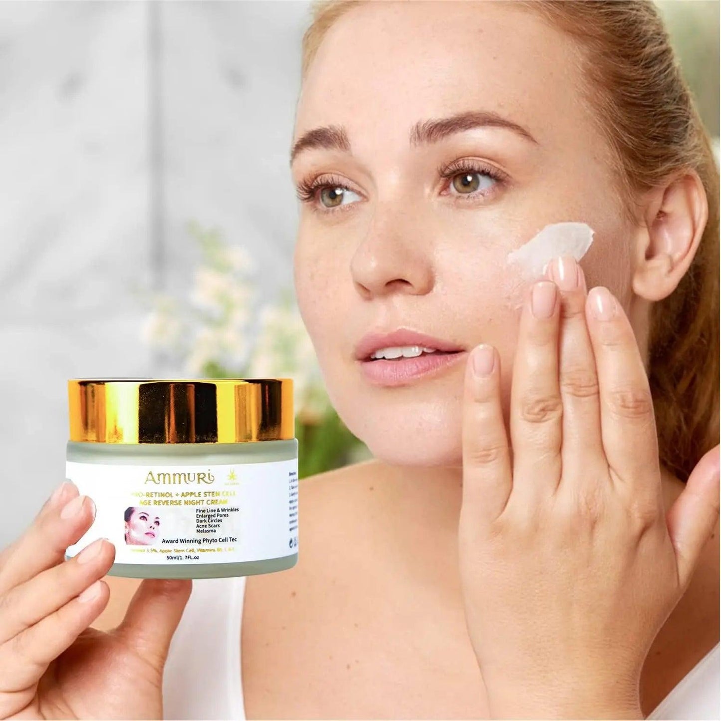 Ammuri Apple Stem Cell Age Reverse Cream for Youthful Skin