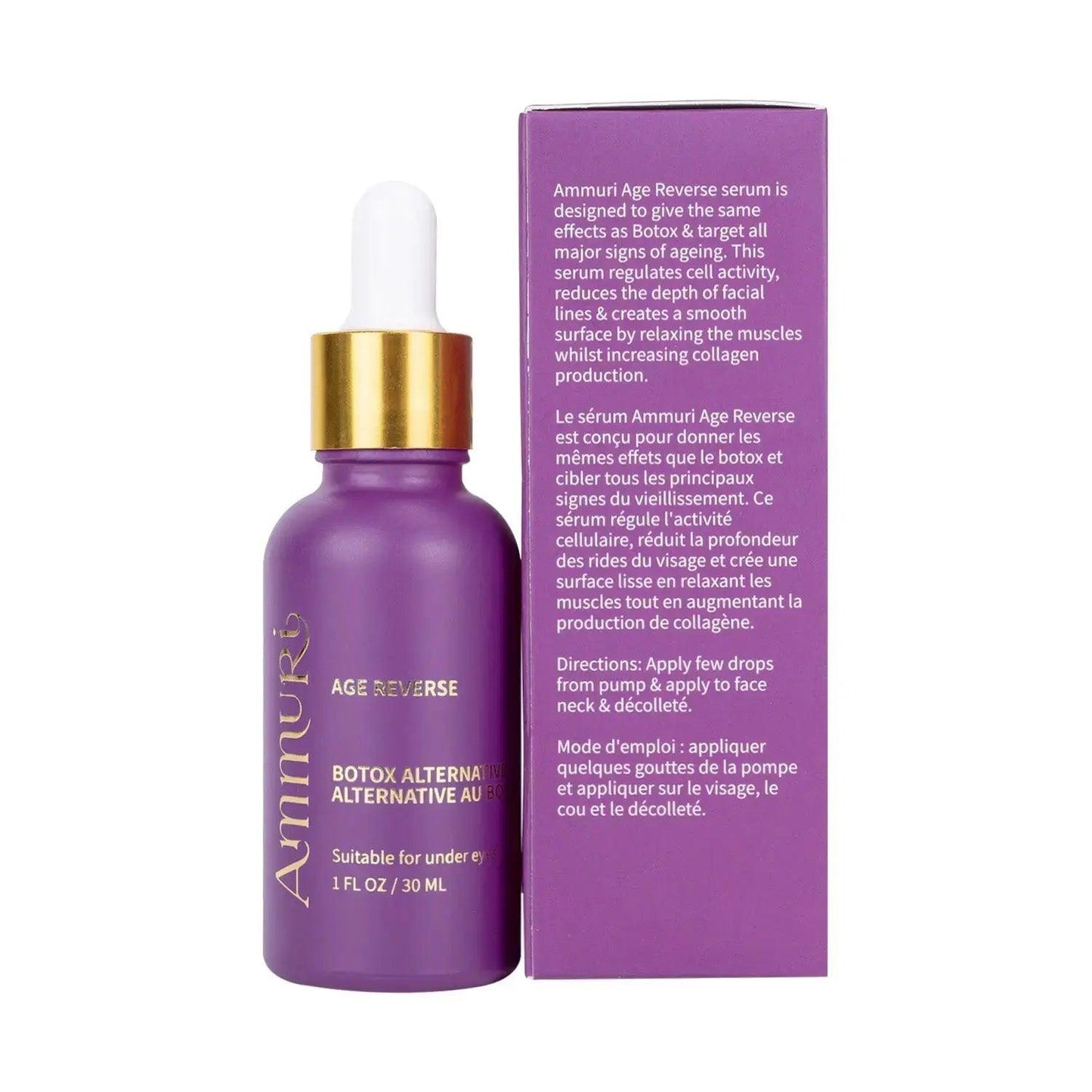 Ammuri Age Reverse Peptide Serum – Argireline & Anti-Ageing Treatment | 30ml
