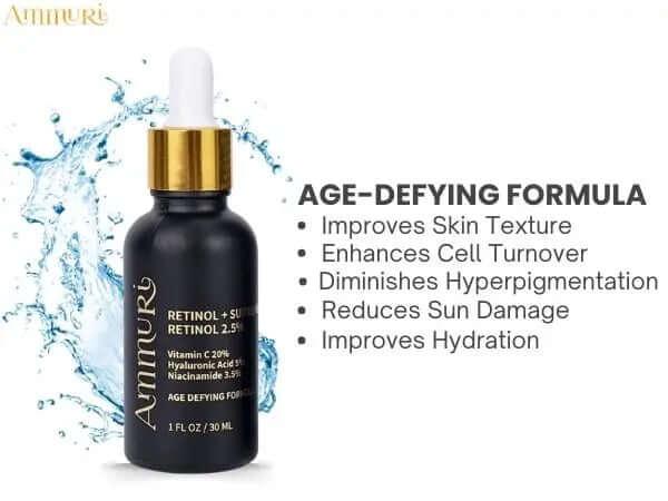 Ammuri Age Reverse & Retinol Supreme Serum Set - Anti-Aging Wrinkle Duo