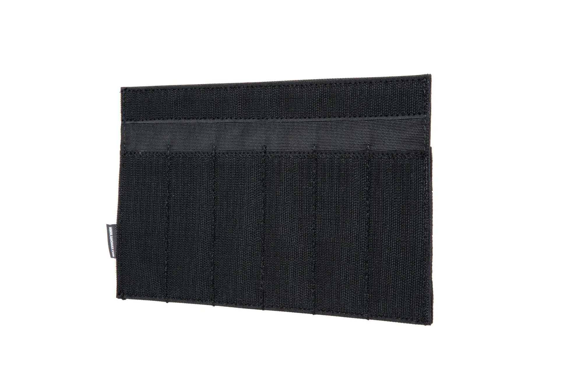 Amomax Chest Rig Panel - Black (Hook and Loop to Molle)