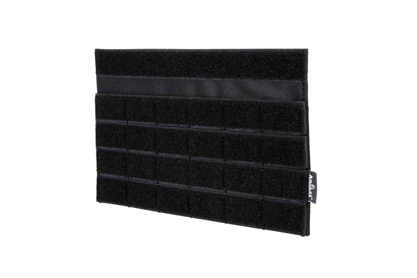 Amomax Chest Rig Panel - Black (Hook and Loop to Molle)