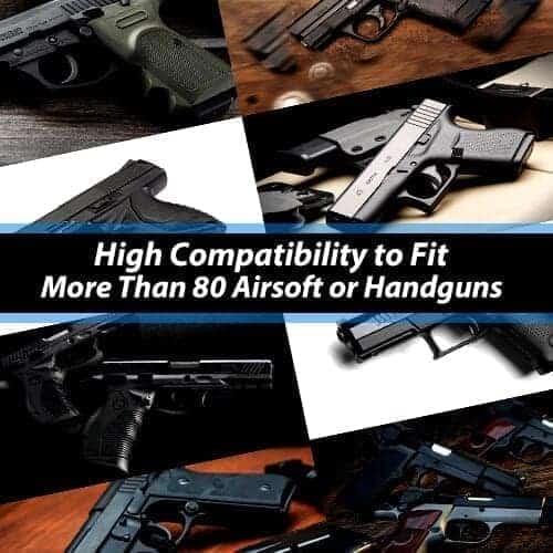 Amomax Per-Fit Adjustable Universal Multi-Fit Holster (Right Handed)