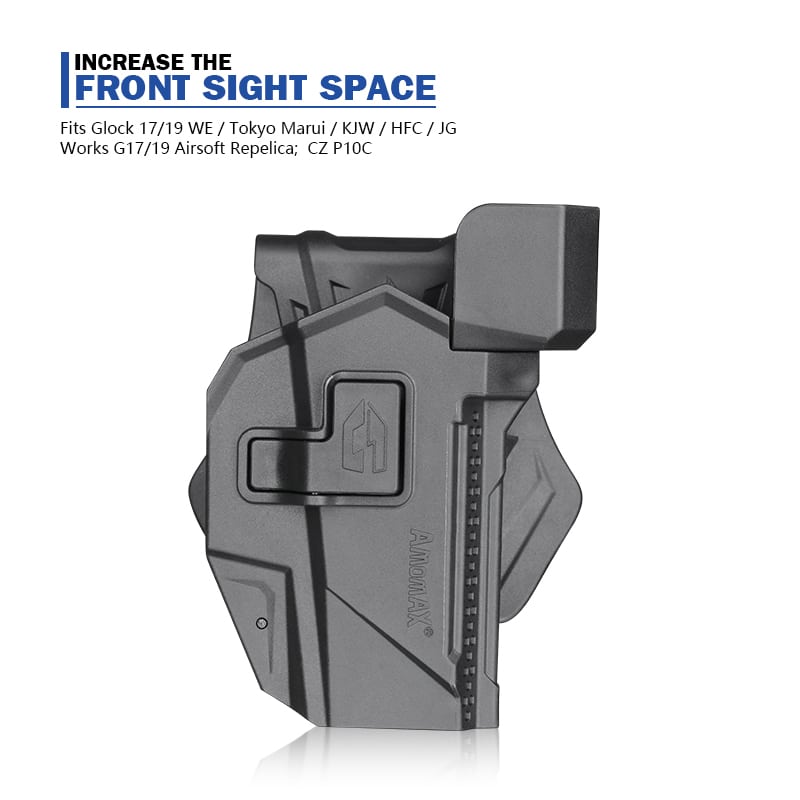 Amomax Tactical  Holster with RDS Fits Glock