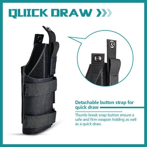 Amomax Universal Fabric Light Bearing Holster
