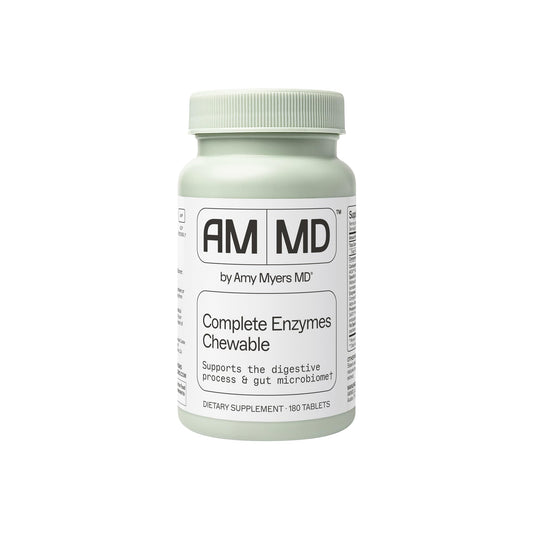 Amy Myers MD Digestive Enzymes Chewables – Complete Enzyme Support (180 Tablets)