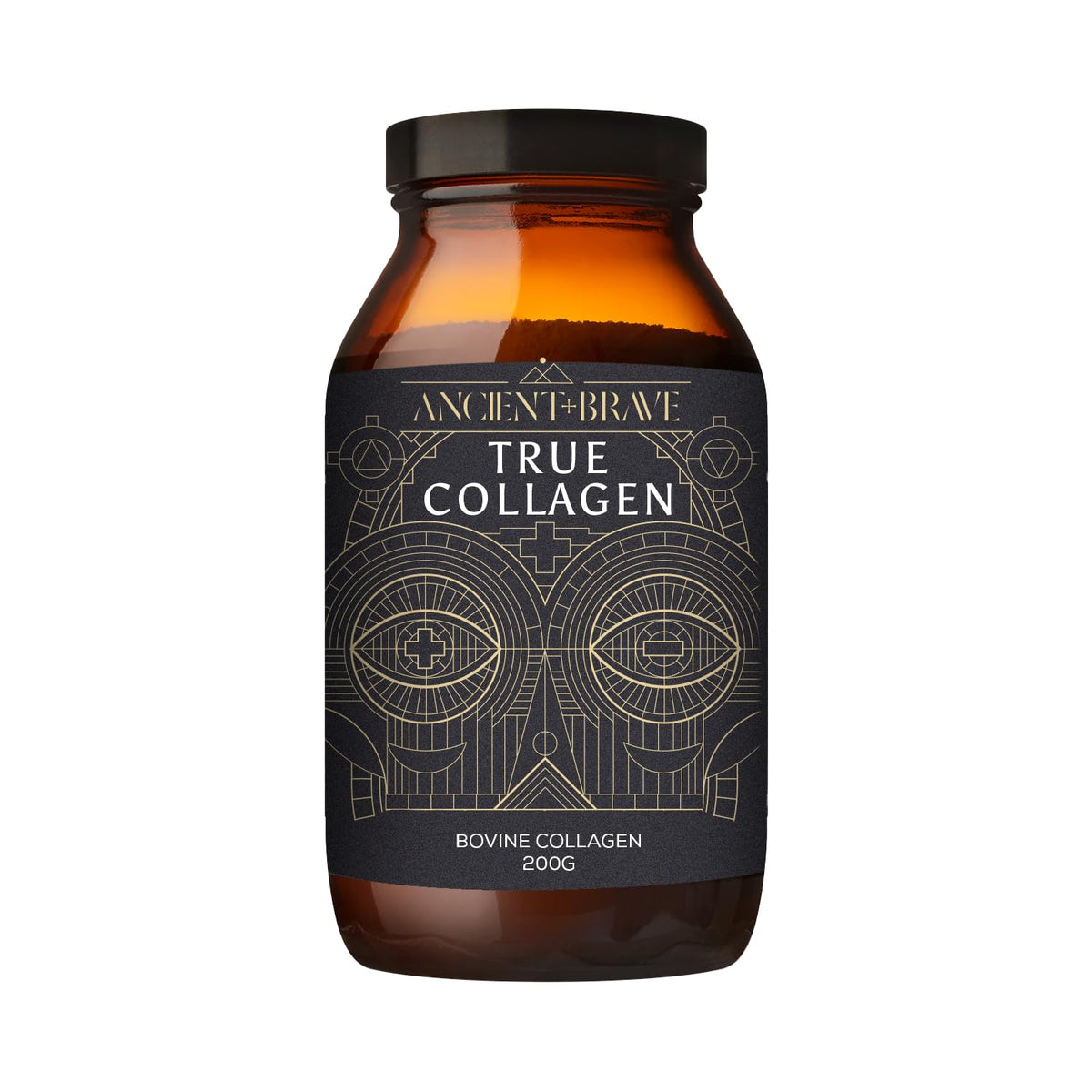 Ancient + Brave True Collagen Powder 7.05oz – EU Grass-Fed Collagen Peptides for Women