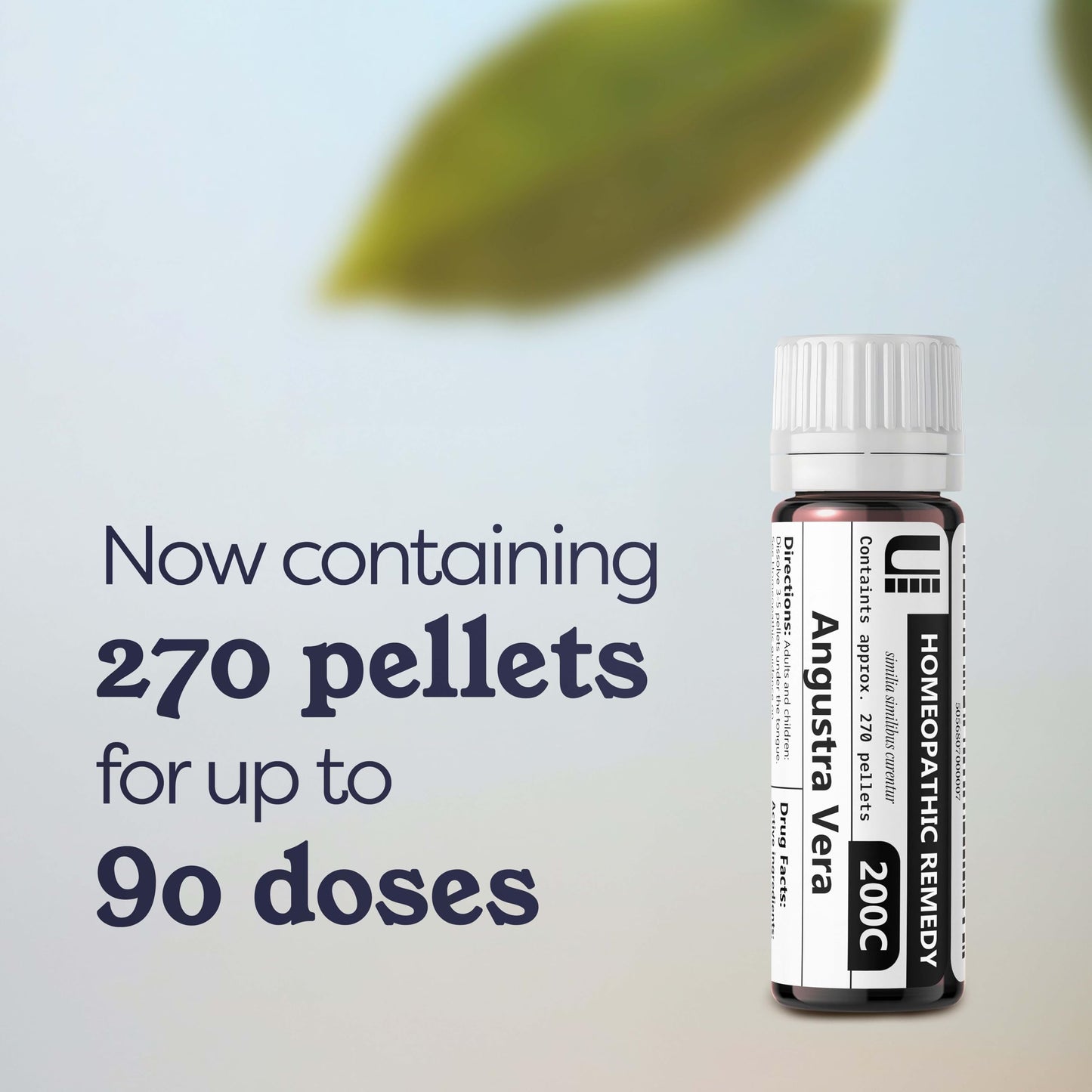 Angustra Vera 200C Homeopathic Remedy, 270 Pellets