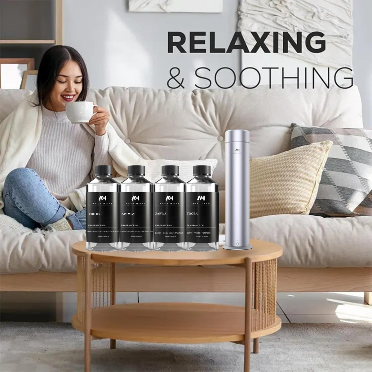Dream On Hotel Scent Diffuser Oil 120mL – Antal Hayat | White Tea, Vanilla & Cedar | Westin-Inspired Luxury