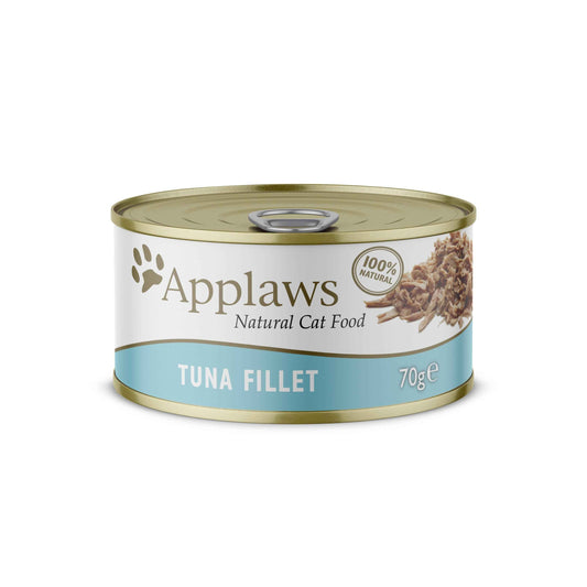 Applaws Cat Tuna Fillet Tin 24x70g