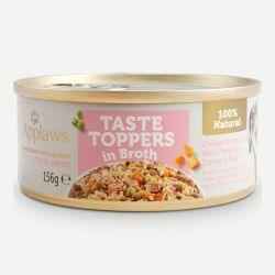 Applaws Taste Toppers Wet Dog Food Chicken Ham and Vegetables Broth Tin, 12 x 156g