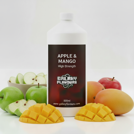 Apple and Mango Food Flavouring - Professional High Strength - 500ml