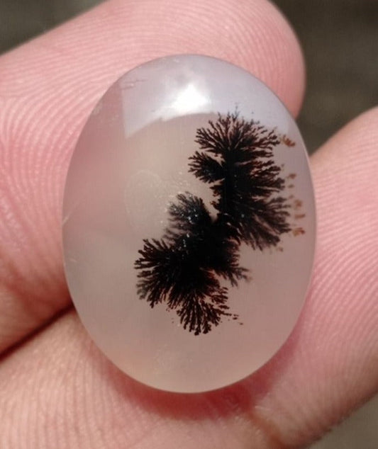 22ct Natural Dendritic Agate - Shajri Aqeeq -23x17x6mm