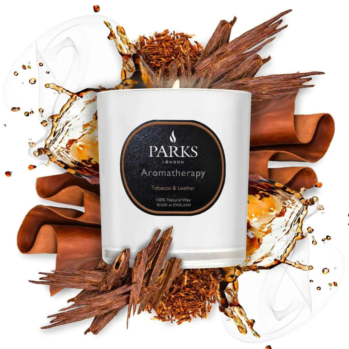 TOBACCO & LEATHER CANDLE 220G