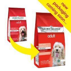 Arden Grange Adult Dog Chicken and Rice - Case of 4