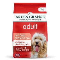 Arden Grange Adult Dog Chicken and Rice - Case of 4