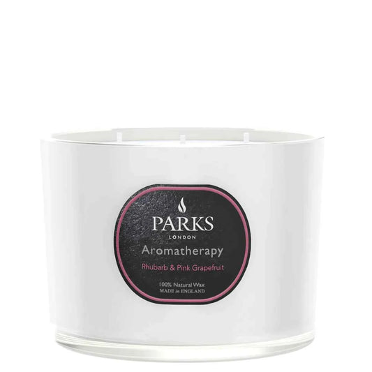 RHUBARB & PINK GRAPEFRUIT 350G 3 WICK CANDLE
