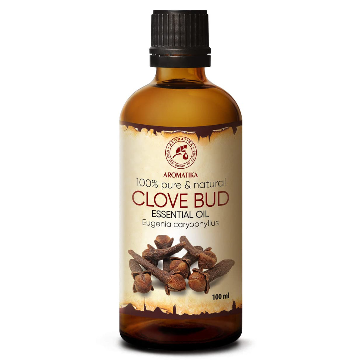 AROMATIKA Clove Bud Essential Oil - 100ml | Aromatherapy & Home Fragrance