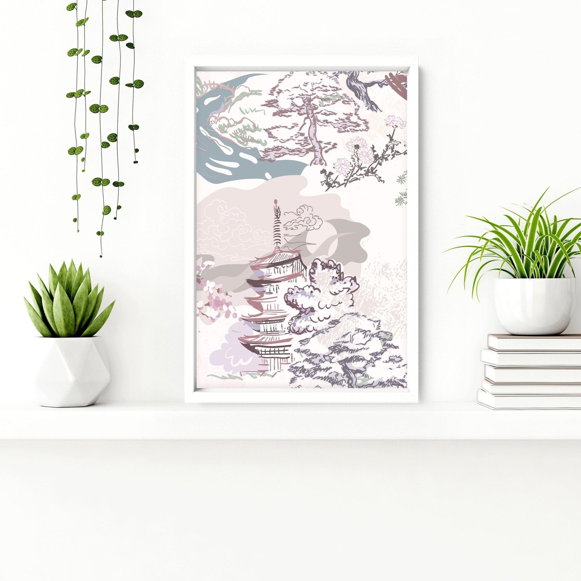 Art for a bathroom | set of 3 wall prints
